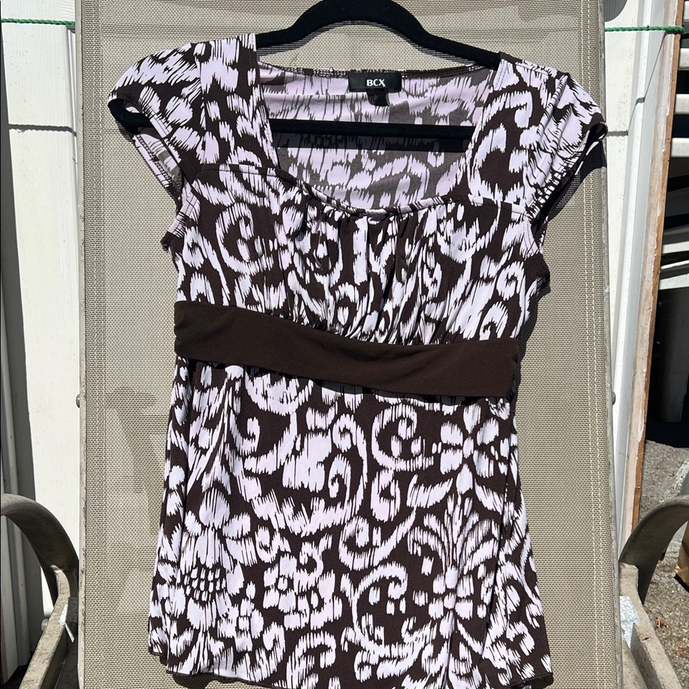 BCX Women's Stylish Patterned Blouse